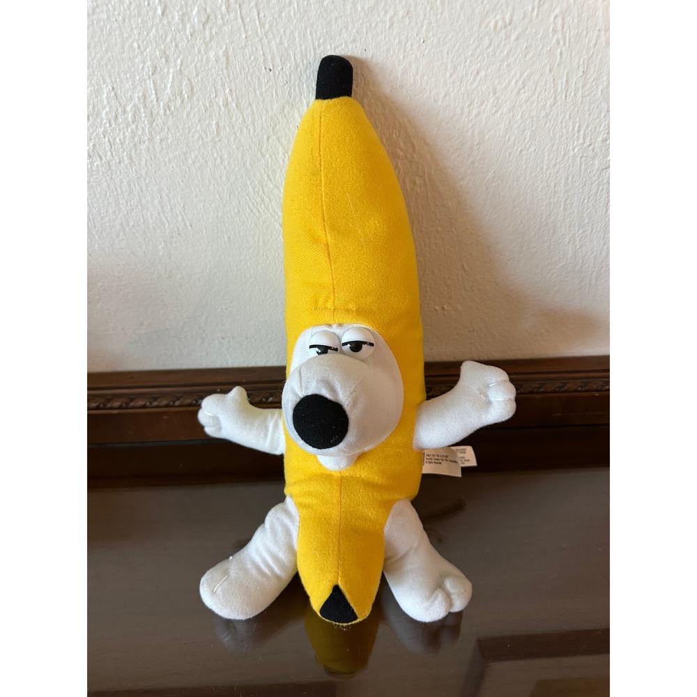 Family Guy Brian Griffin Dog 15" Banana Plush 2008